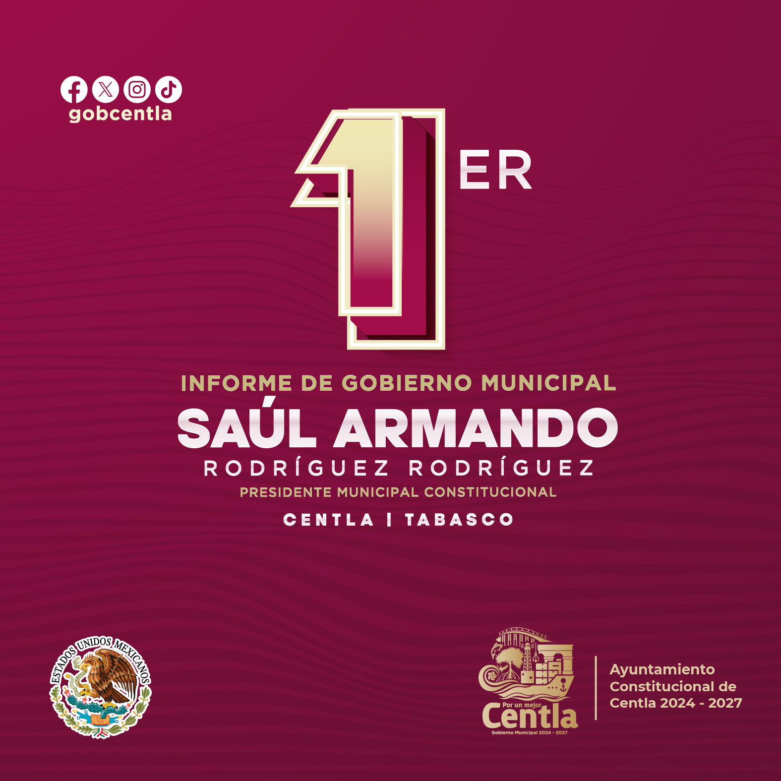 Banner 1er. Informe de Gobierno 2025